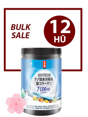 GIÁ SỈ BULK SALE 12 HŨ - NANO BEAUTY COLLAGEN BỘT 7,500MG 12 JARS