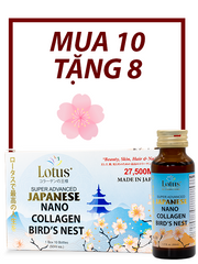 GIÁ SỈ WHOLE SALE 18 HỘP SUPER COLLAGEN TỔ YẾN TRÀ HOA NỮ