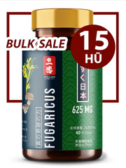 GIÁ SỈ BULK SALE 15 HŨ - FUGARICUS 625MG (40 CAPS)