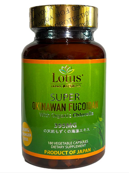 SUPER OKINAWA FUCOIDAN CHLORELLA 395MG