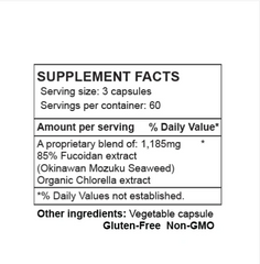 SUPER OKINAWA FUCOIDAN CHLORELLA 395MG