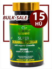 GIÁ SỈ BULK SALE 15 HŨ - SUPER OKINAWA FUCOIDAN 395MG