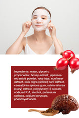 RED REISHI ROSEHIPS FACE MASK